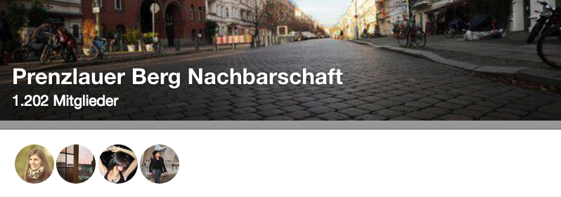 Gruppe Prenzlauer Berg Nachbarschaft