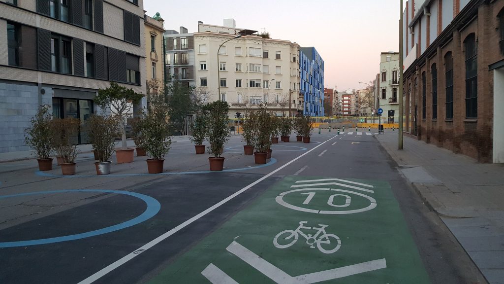 Superblock in Barcelona